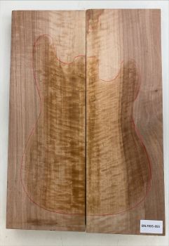 Body Alder, European, 2-pcs., Unique Piece #055